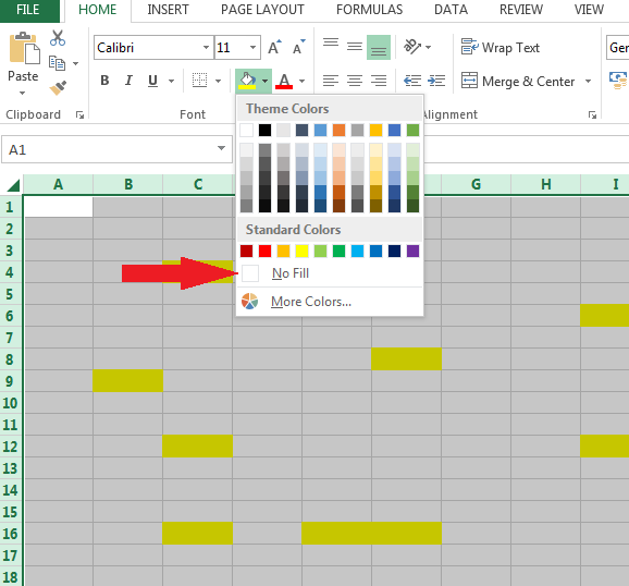 Macro to Delete Cells that are highlighted - Microsoft Community