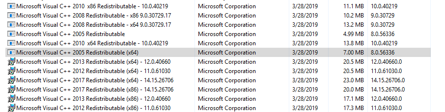 Which Of These C Runtimes Do I Need Microsoft Community - roblox is down again 3282019