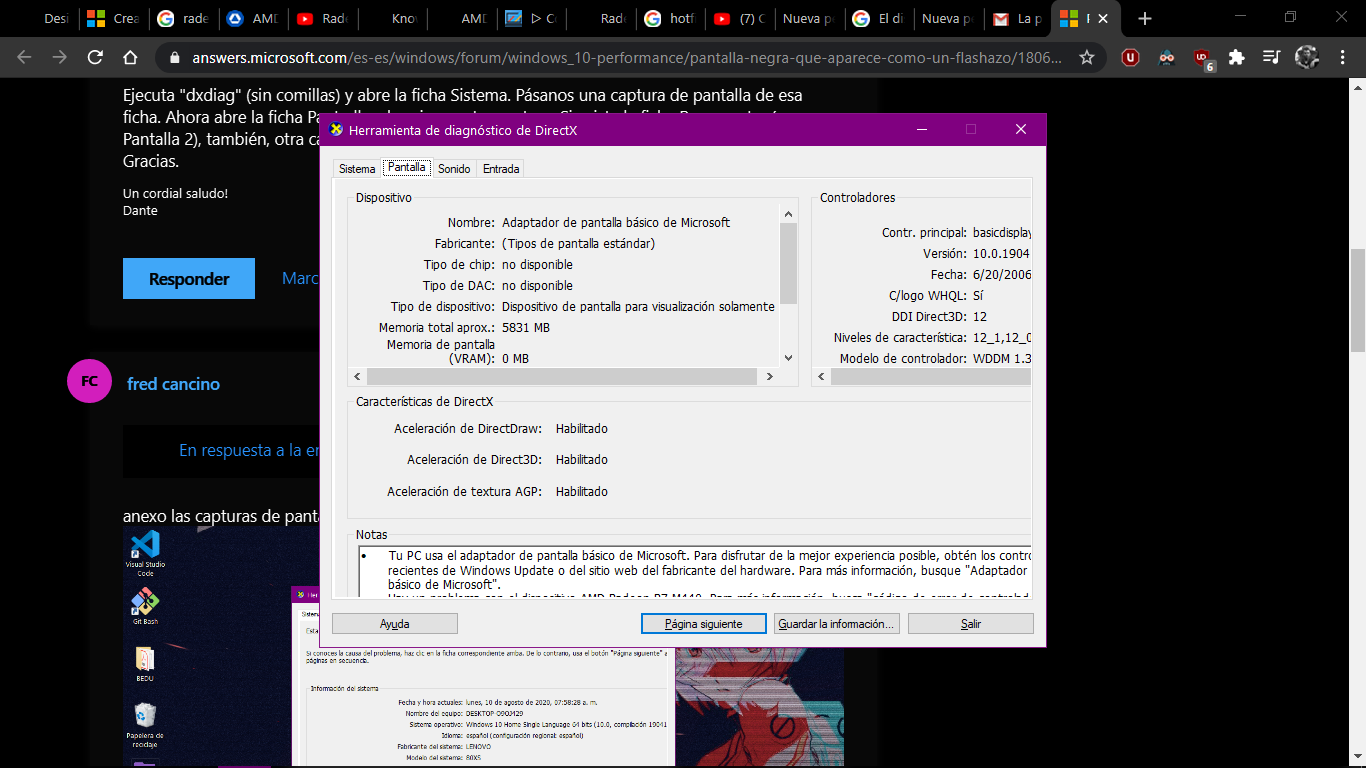 No hay un controlador de gráficos amd discount instalado