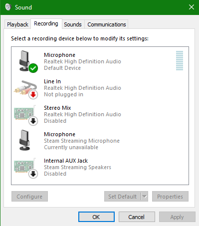 Microphone Detected But Not Working In Programs Microsoft Community