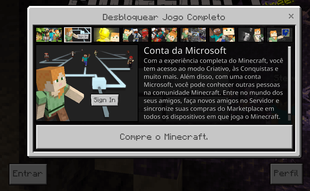 Comunidade de Minecraft on X:  / X