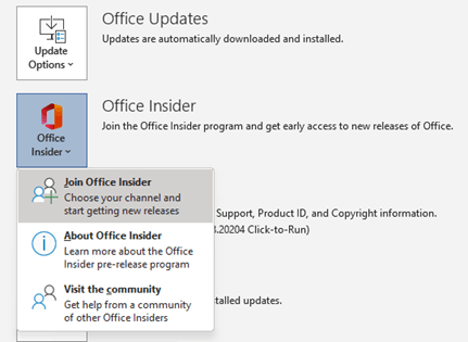 Enable new office experience? - Microsoft Community