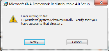 Minecraft xna framework redistributable что это