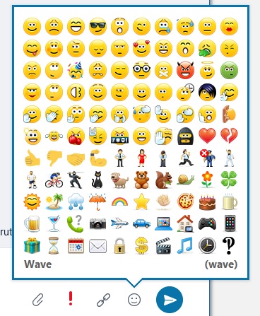 ACCESS to all Emoticons - Microsoft Community