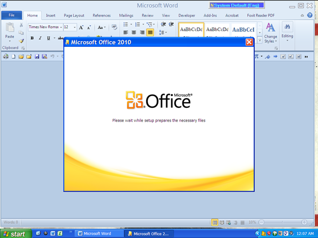 MICROSOFT OFFICE 2010 INSTALLATION AND REPAIR PROBLEM - Microsoft