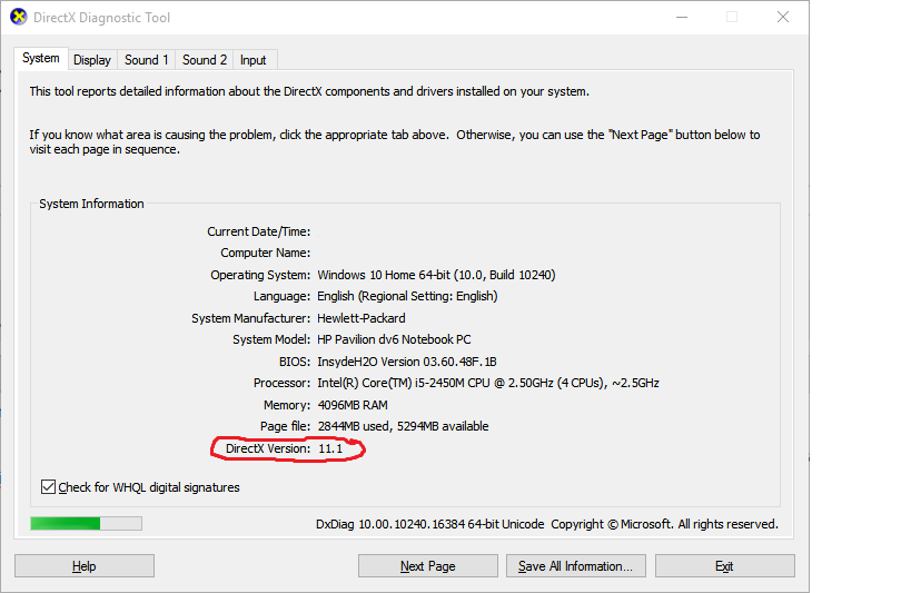 Where is DirectX 12? - Microsoft Community