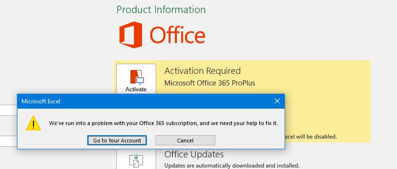 Cannot Activate Office 365 Pro Plus - Microsoft Community