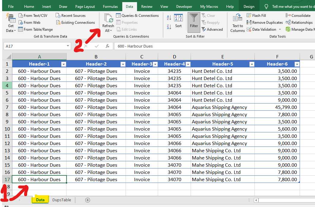 Help Fixing Vba To Copy Excel Duplicates To New Sheet - Microsoft Community