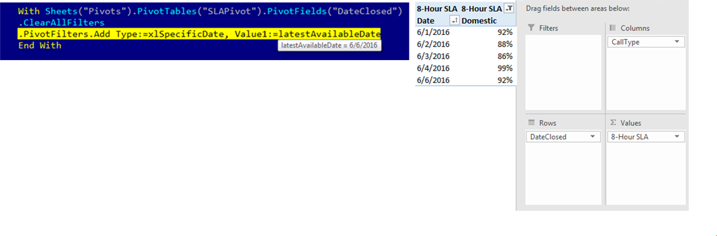 1004 table pivot error Table Filters '1004  VBA  Run time Pivot