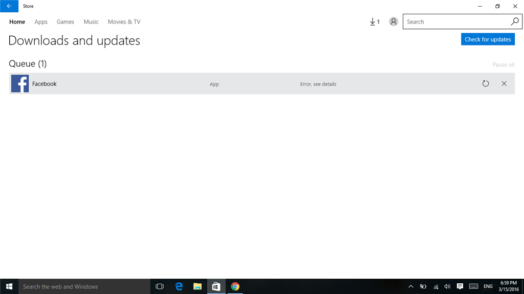 Unable To Download Apps From Windows Store Microsoft Community