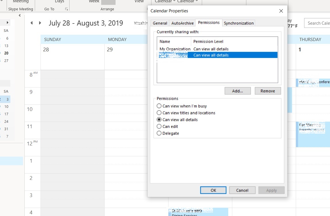 Impossible to change ownership of an Outlook calendar Microsoft Community