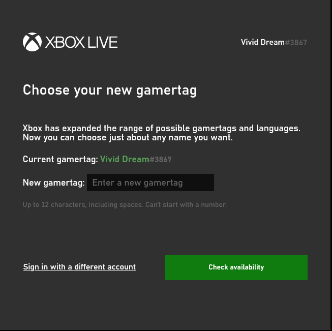 How To Change Your Gamertag On Xbox