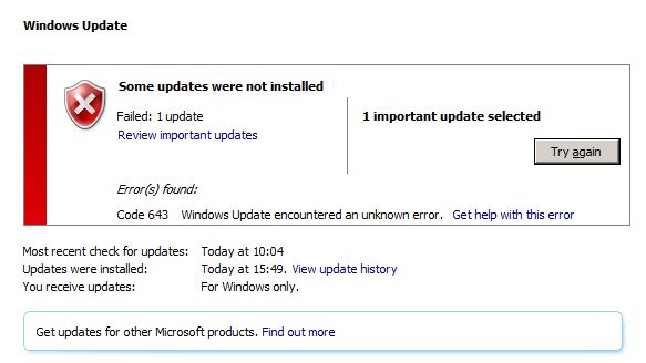 .NET Framework 4 not installing. Windows 7. Says already on computer ...