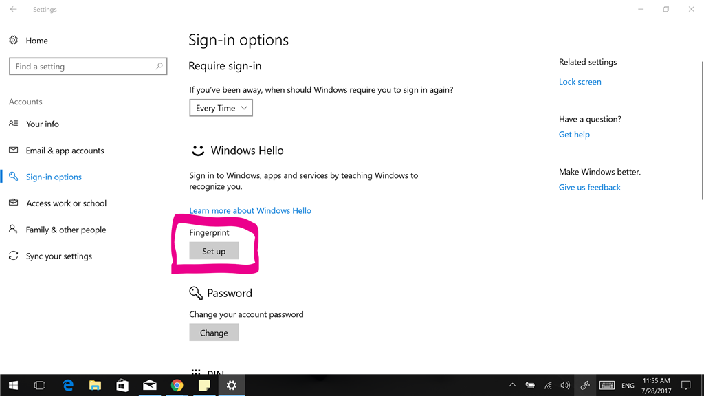 How To Get Help In Windows 10 Fingerprint Lates Windows 10 Update