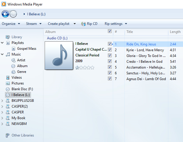 burn a CD with Windows Media Player doesn t let me drag and drop