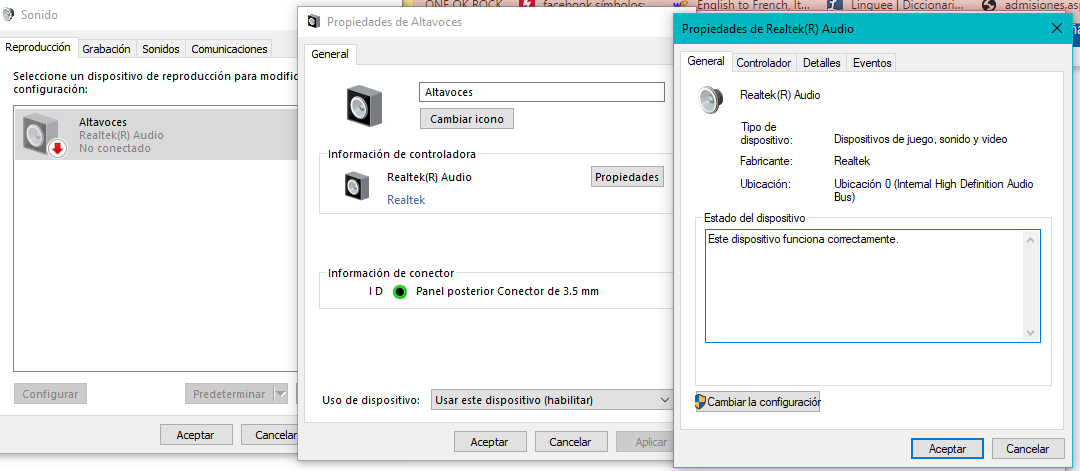 Windows 10 Errores En Sonido Microsoft Community 7728