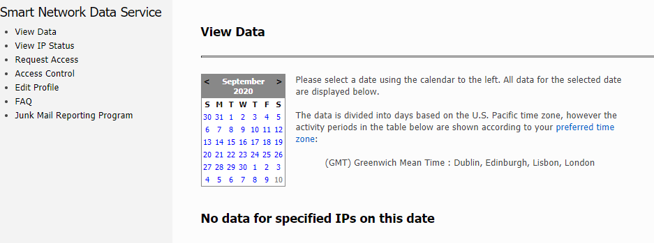 Snds Data Says My Ip Has No Reports In Months But Ip Status Is Still Microsoft Community