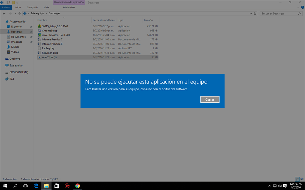 Windows 10 No Puedo Ejecutar Una Aplicación Microsoft Community 4197