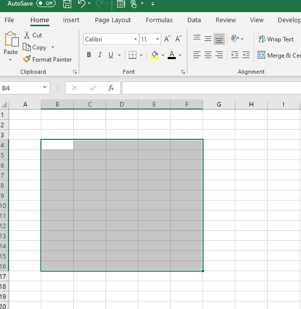 Underline Multiple cells in excel on a pc - Microsoft Community