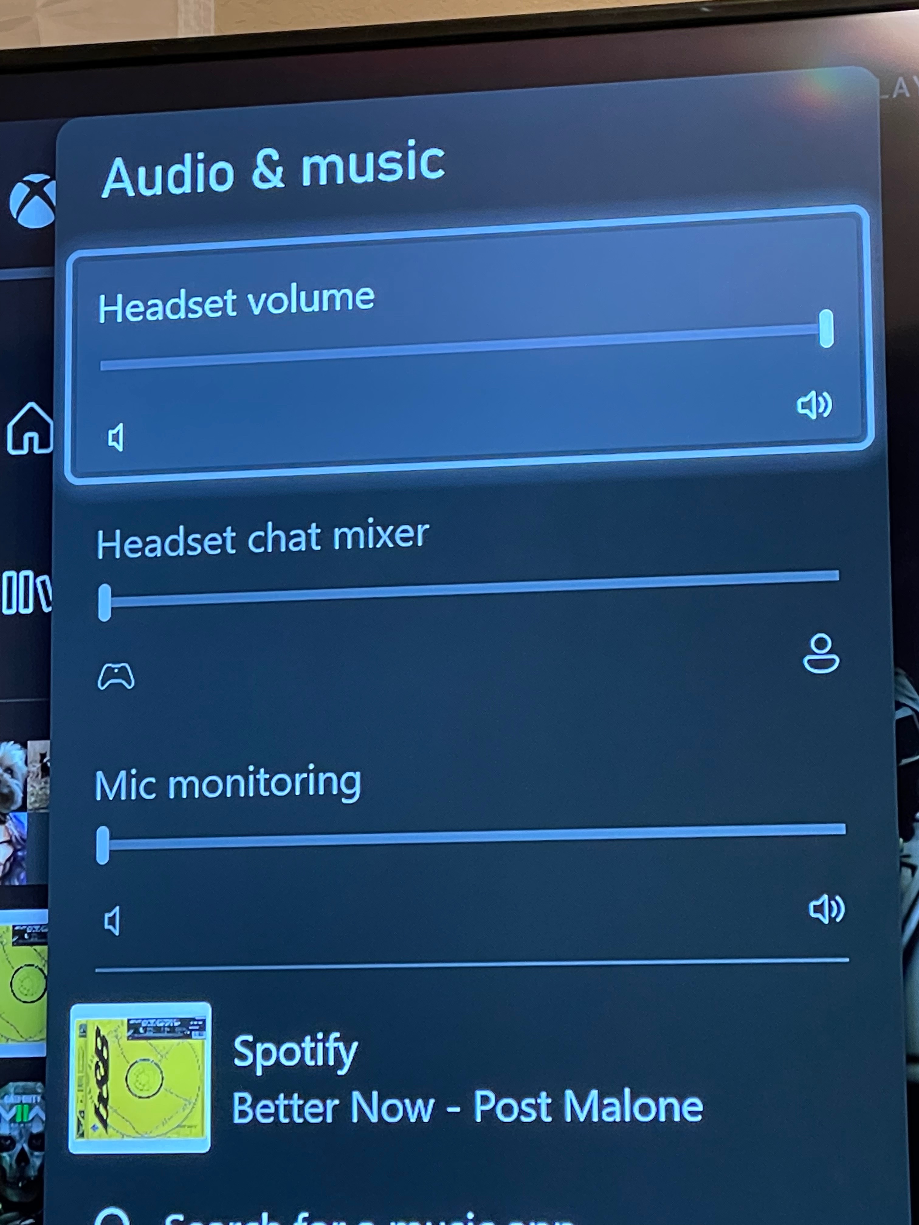 Best chat mixer settings best sale xbox one