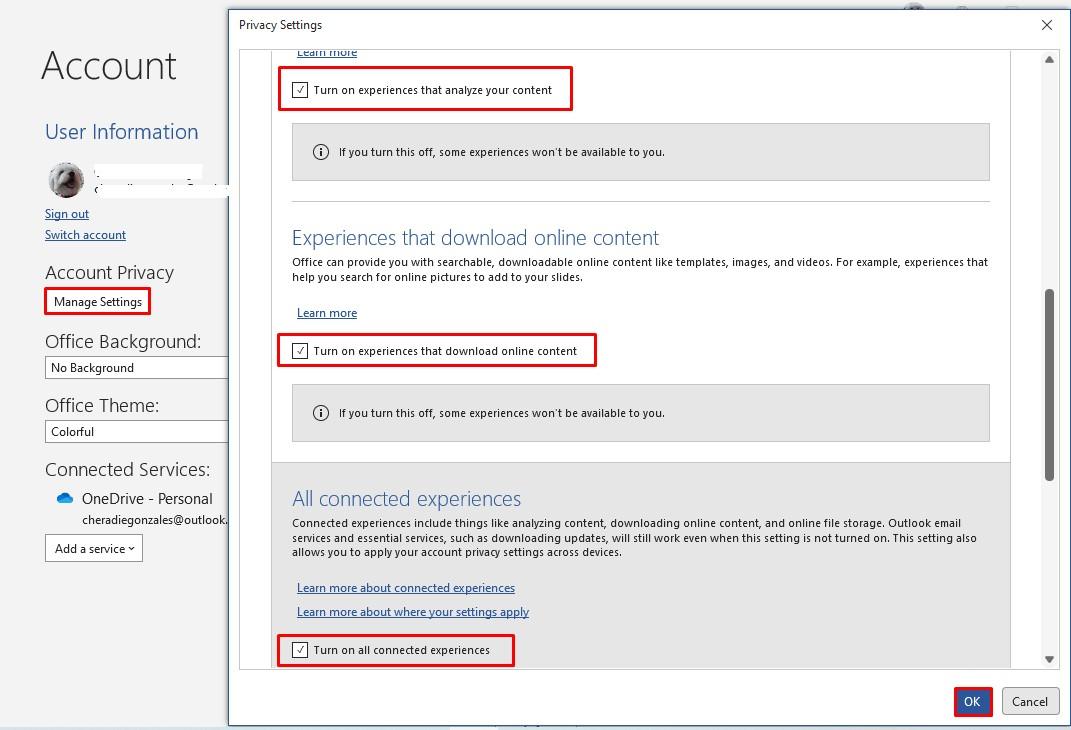 how-to-stop-dialog-box-about-connected-experiences-microsoft-community