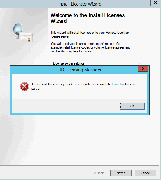 Remote Desktop Licensing (RDS CALs) How To Uninstall - Microsoft Community