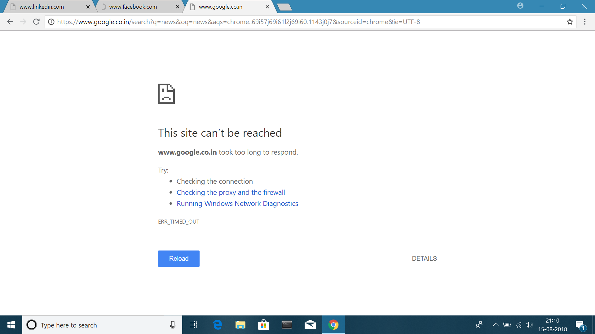 Chrome Not Working In Windows 8