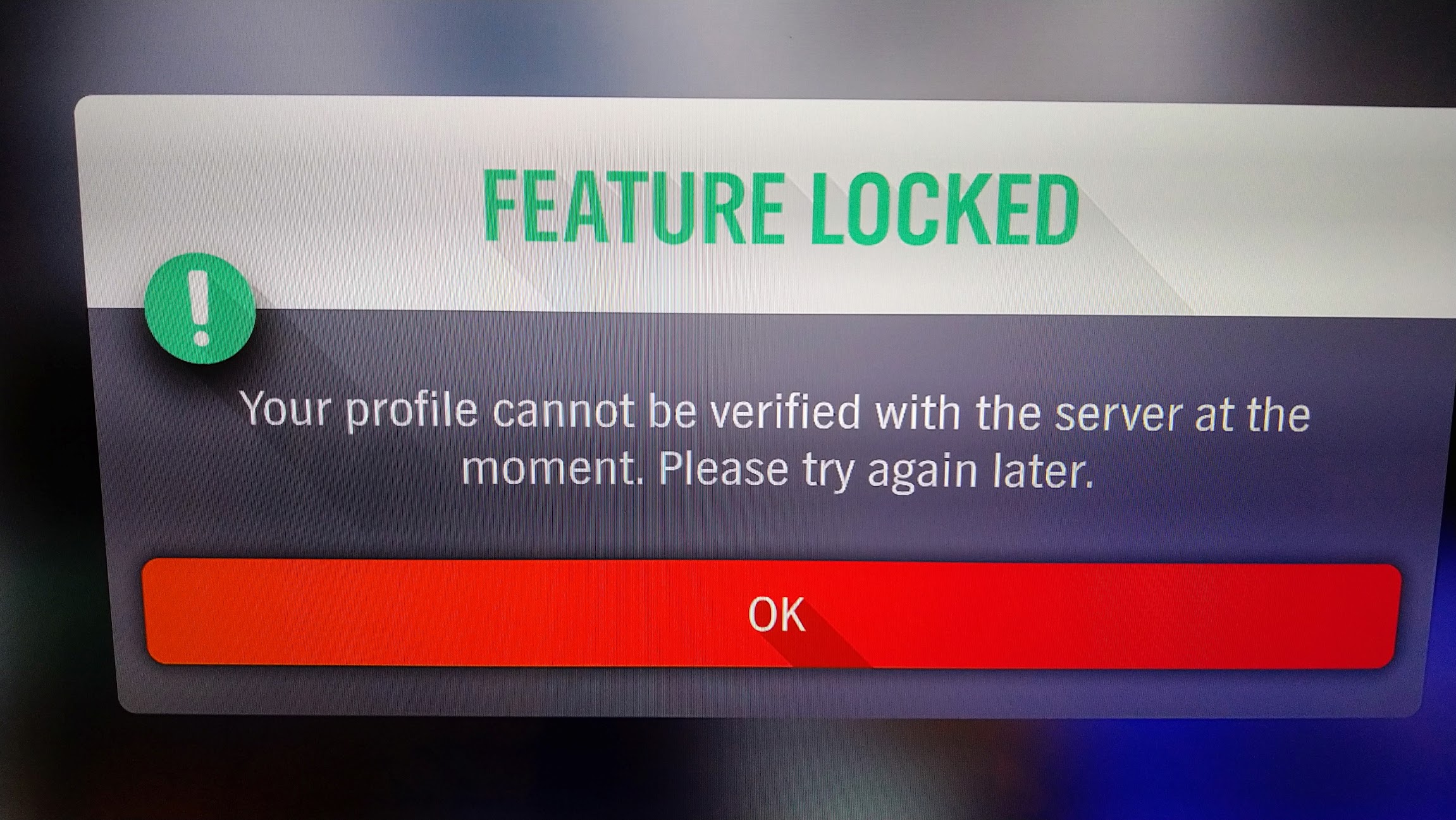 Your Profile Cannot Be Verified. Forza Horizon 4 - Microsoft Community