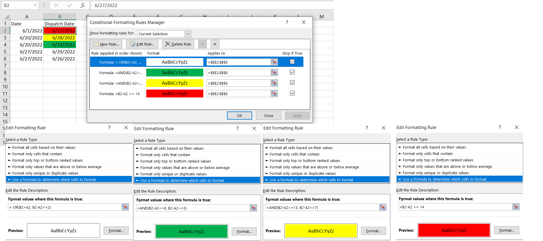 How To Change Cell Color Automatically Based On Date Microsoft Community