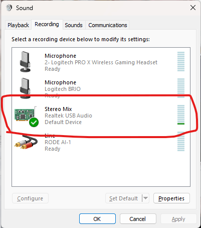 Stereo Mix not Working Microsoft Community