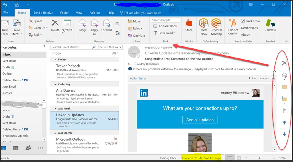 where is my search bar in outlook 365