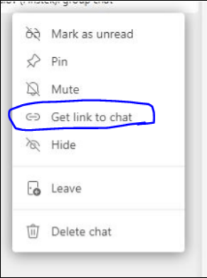 Link chat