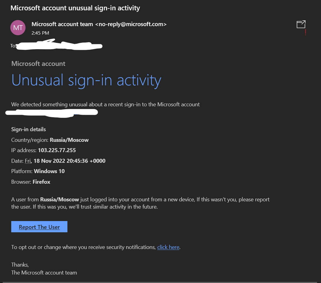 Can I trust email from the Microsoft account team? - Microsoft Support