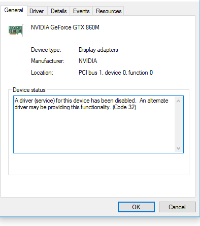 rester brevpapir Selv tak Nvidia GPU not detected windows 10 - Microsoft Community