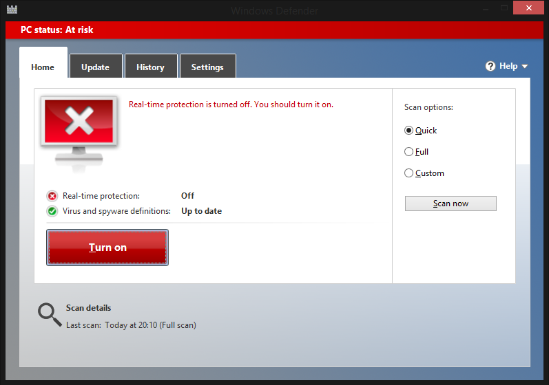 Windows Defender Wont Turn On After Malwarebytes Trial - Microsoft ...