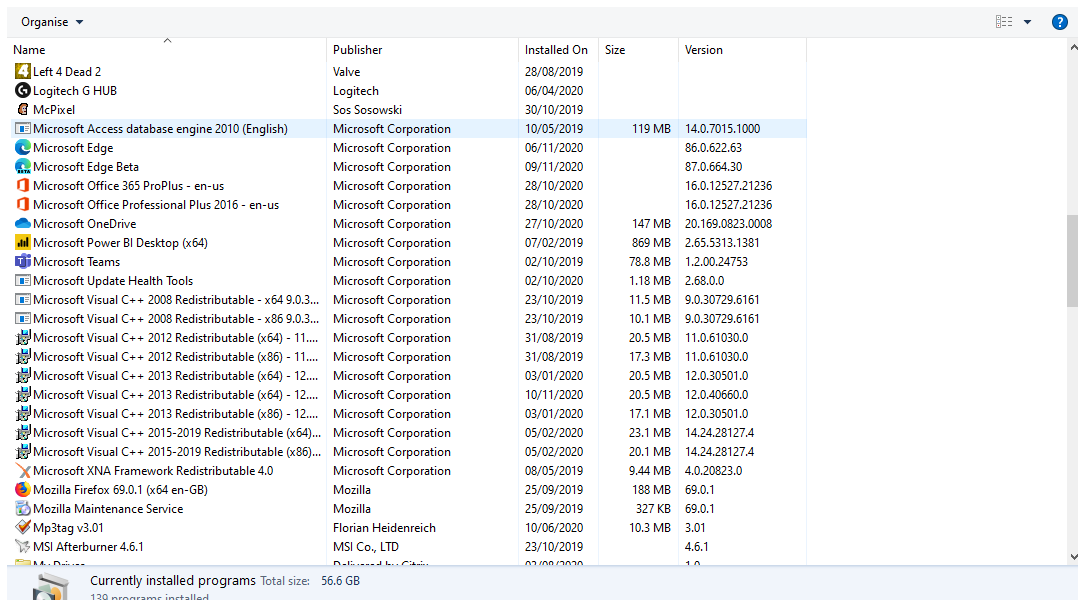 Net Framework Missing From Windows Features Microsoft Community