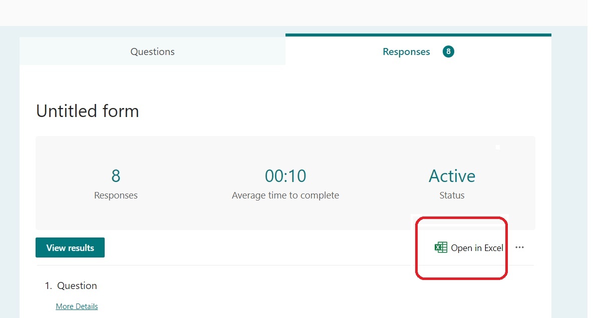 Microsoft Forms - Response ID - Microsoft Community