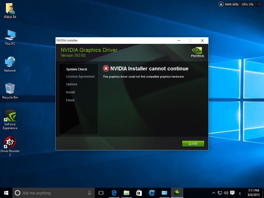 Geforce 7300 2025 gs windows 10