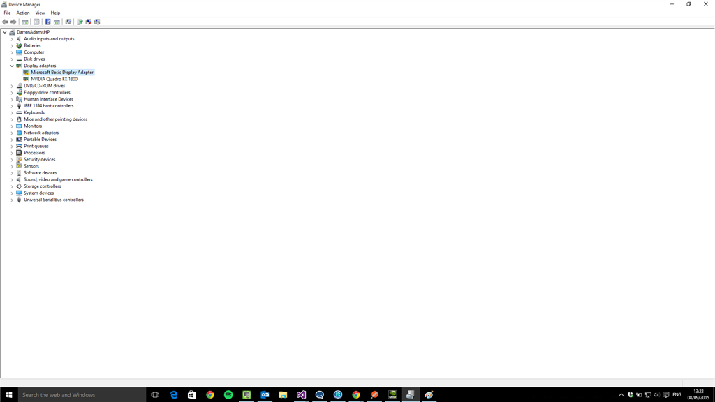 Microsoft Basic Display Adapter Microsoft Community
