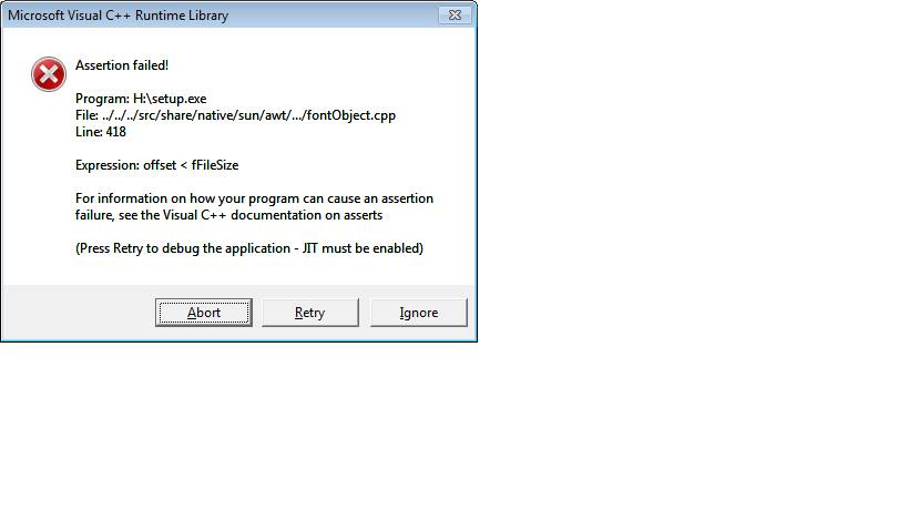 Microsoft Visual C Runtime Library Assertion Fail Microsoft Community