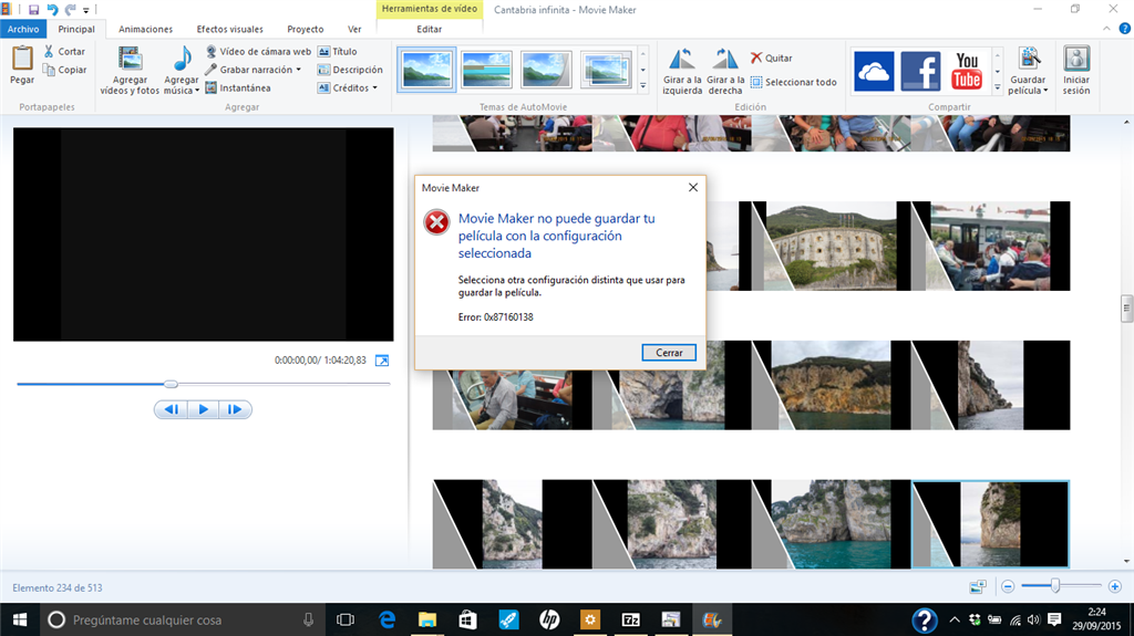 Problemas Con Movie Maker Microsoft Community