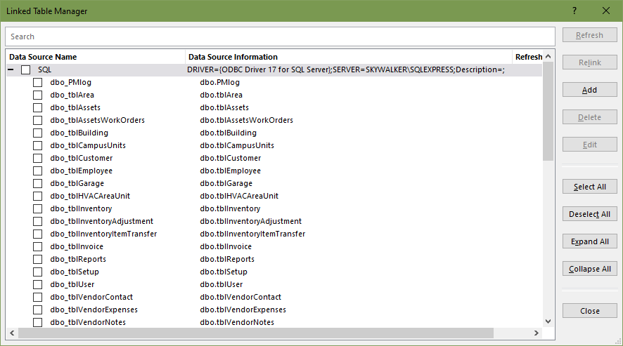 how-to-update-linked-dsn-tables-in-access-microsoft-community