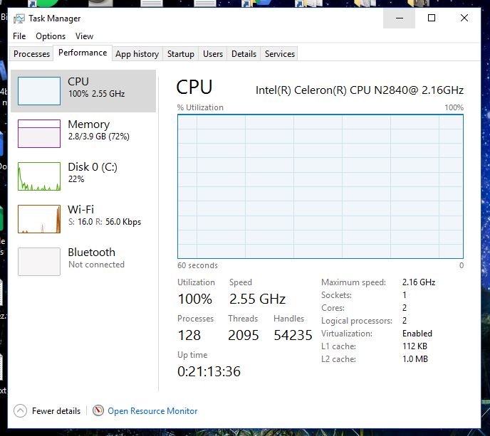 PC/タブレット ノートPC Windows 10 Version 1703 Processor Max %100 - Microsoft Community
