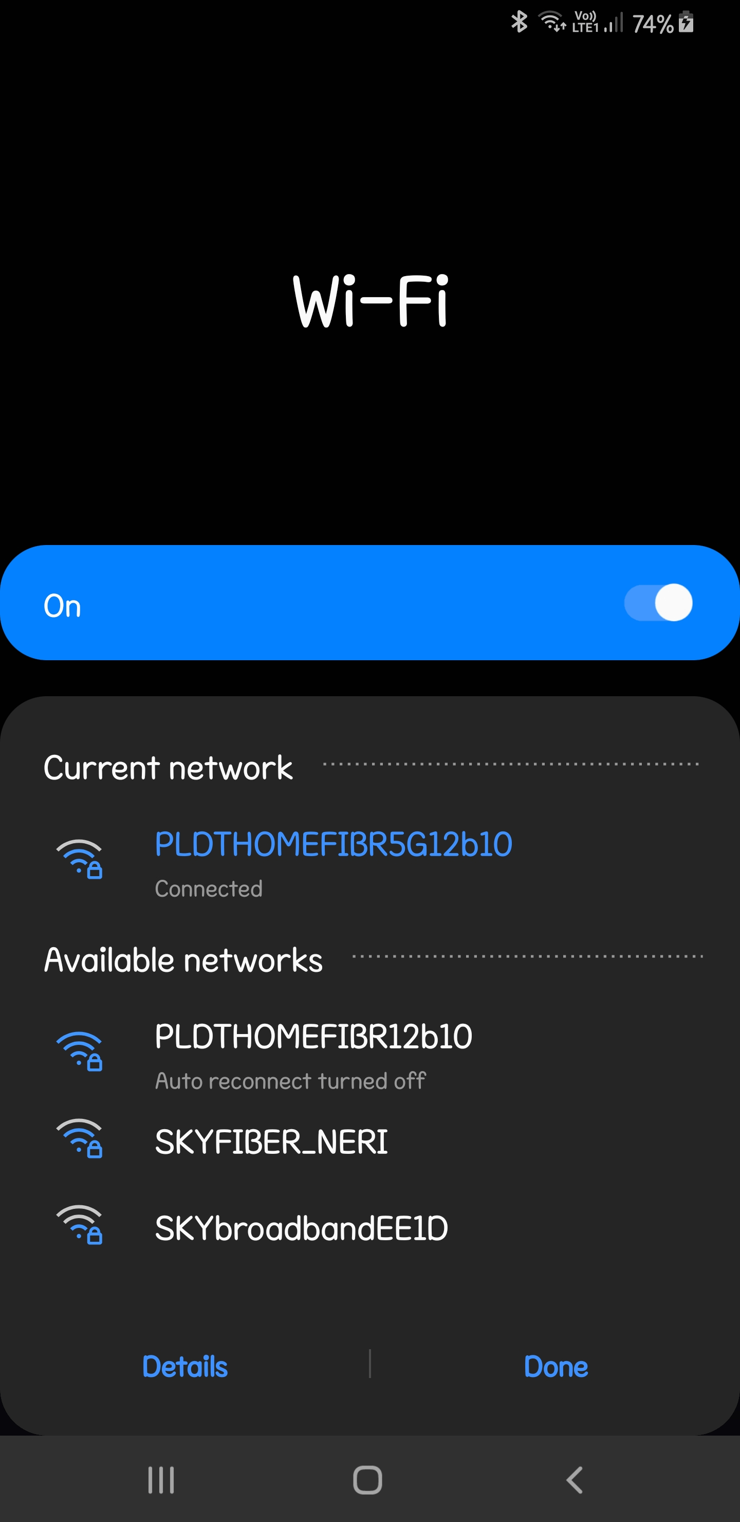 PC connected via Lan and Phone connected via Wifi not in the same ...