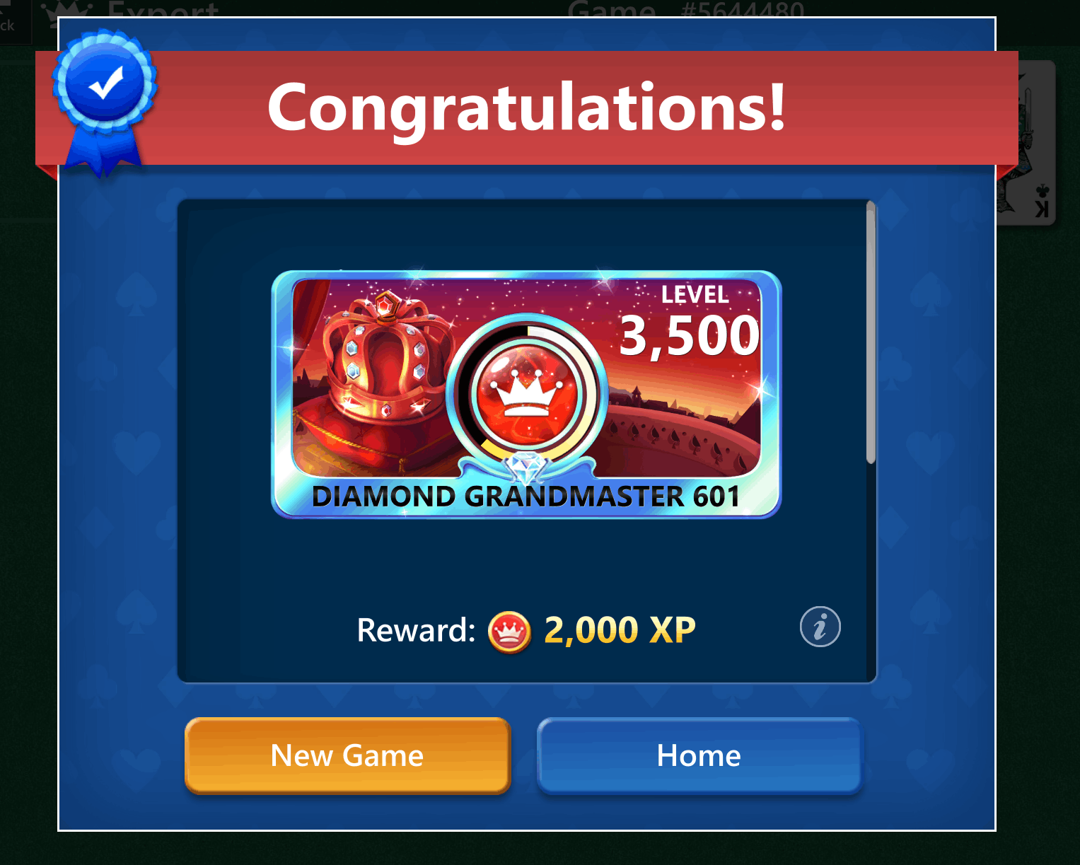 Microsoft Solitaire Collection - NEW Diamond Grandmaster Title is