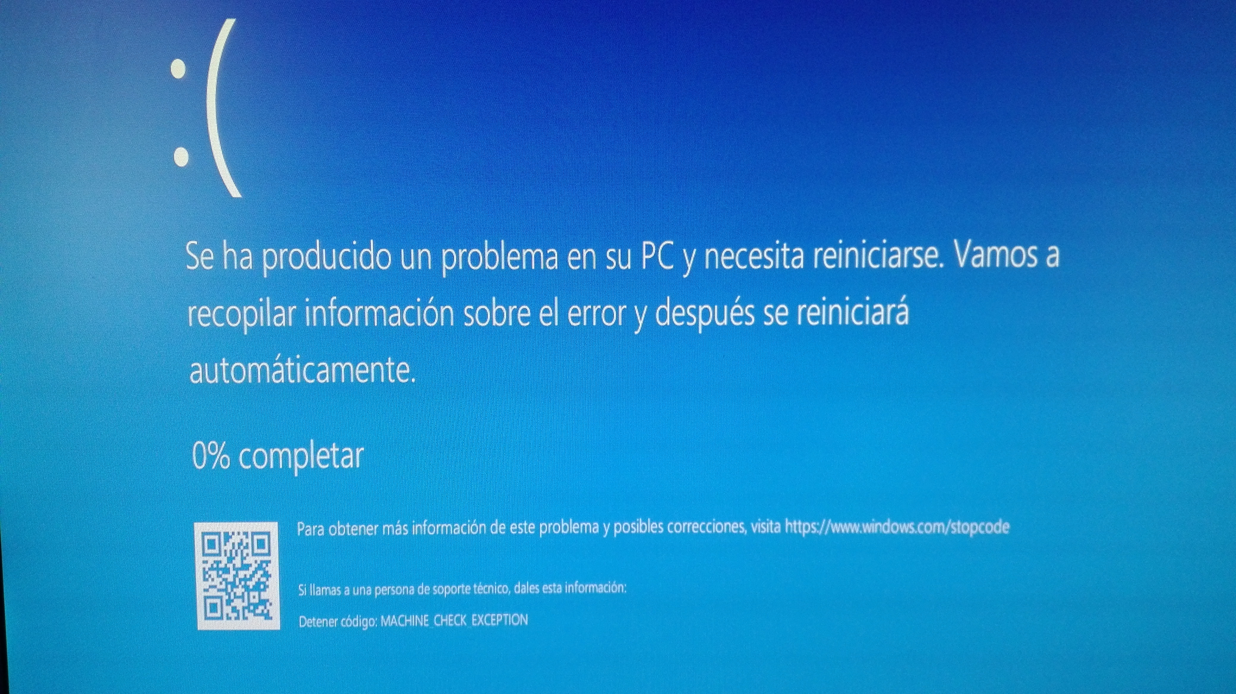 Windows 10 • Problema De Pantalla Azul. - Microsoft Community