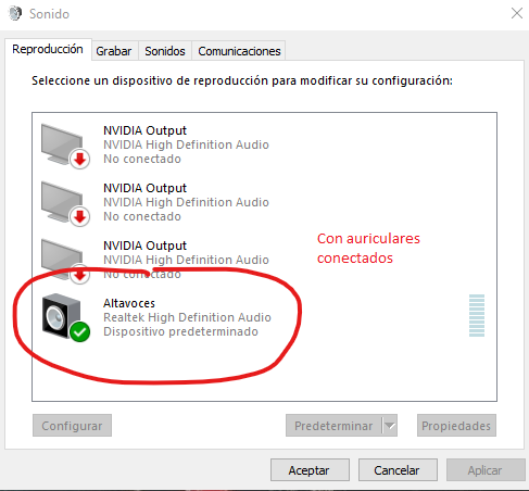 Windows 10 Microfono Capta Sonido De Los Auriculares Microsoft Community