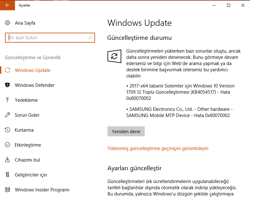 Windows Update Hatası Microsoft Community 4837