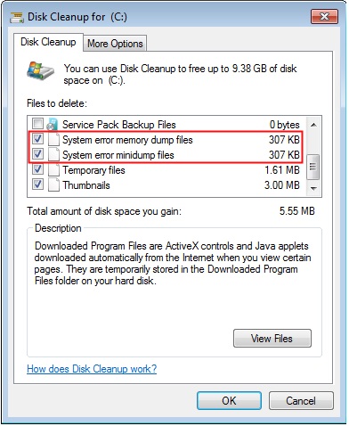 Disk Cleanup - Microsoft Community