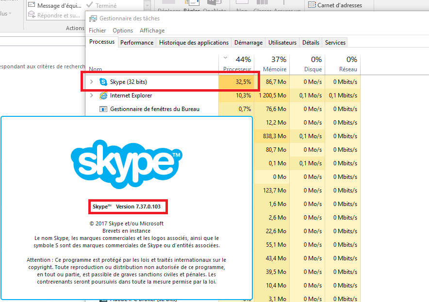 Kæledyr Forfærde robot High CPU usage (around 30%) when update to Skype 7.37.0.103 - Microsoft  Community